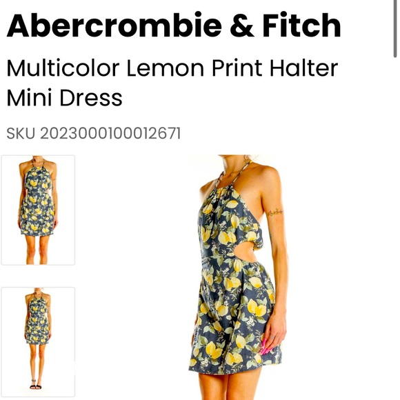 abercrombie & fitch dress xs - Picture 2 of 5